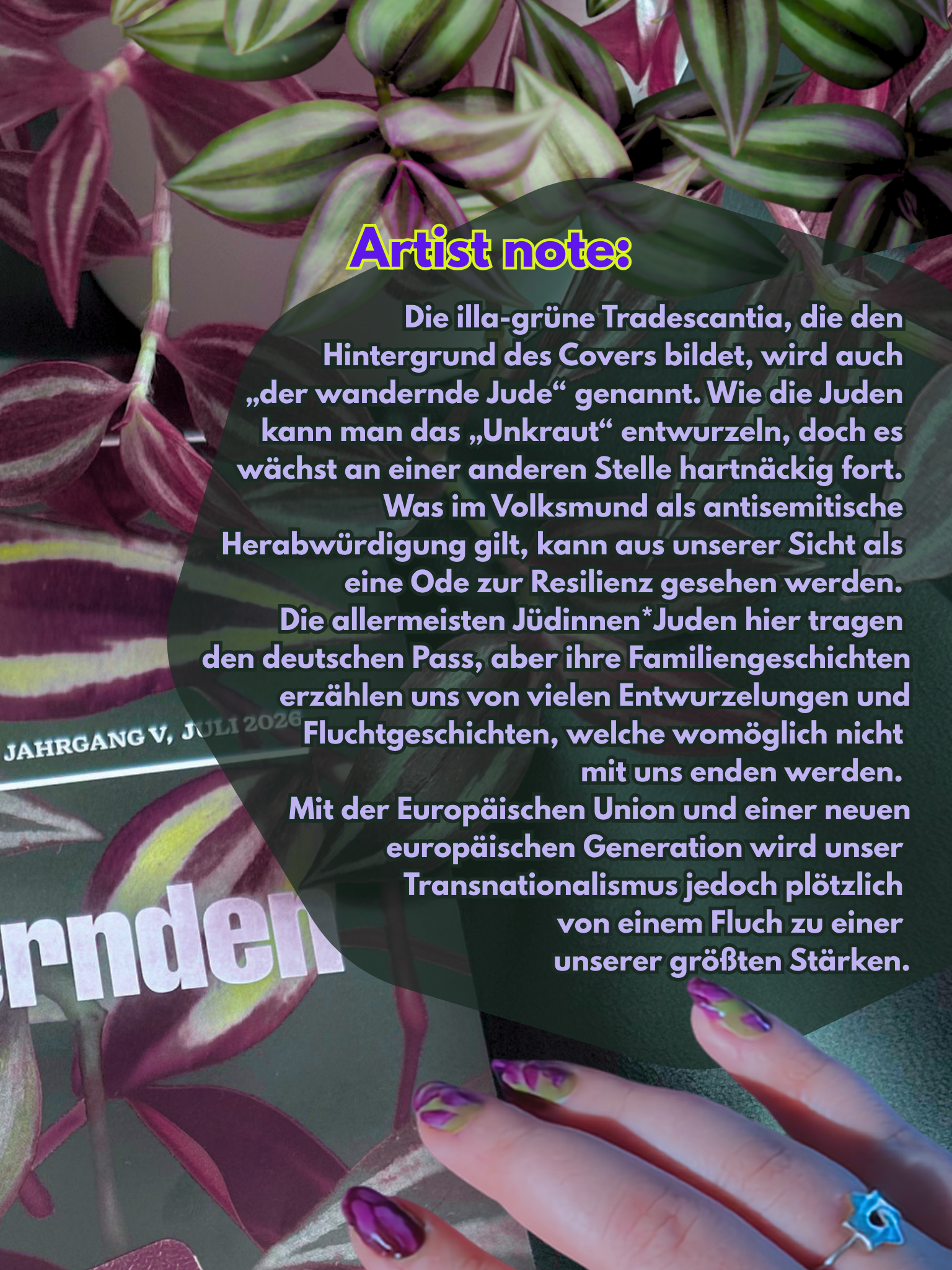 Artist Note